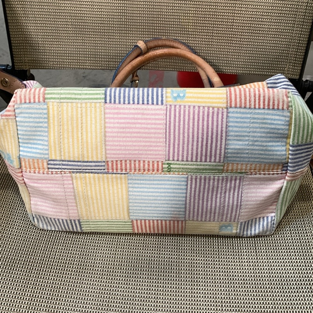 Dooney & Bourke striped patchwork bag - Picture 6 of 9